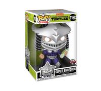 Funko Pop! Movies - Teenage Mutant Ninja Turtles Ii: The Secret Of Ooze #1168 Super Shredder (Metallic) 10-Inch Jumbo Sized