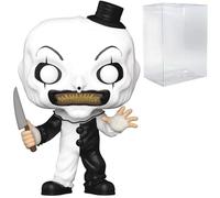 POP Movies: Terrifier - Art The Clown Funko Vinyl Figure (Bundled with Compatible Box Protector Case) Multicolor 3.75 inches