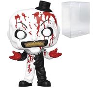POP Movies: Terrifier - Bloody Art The Clown Funko Vinyl Figure (Bundled with Compatible Box Protector Case) Multicolor 3.75 inches