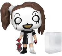 POP Movies: Terrifier - Little Pale Girl (Glow-in-The-Dark) Specialty Series Funko Vinyl Figure (Bundled with Compatible Box Protector Case), Multicolor, 3.75 inches