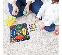 Pop N Hop Board Game, Pop n Go Race Game for 2-4 Players, Racing and Chasing to Base Game, Family Fun Board Games, Kids Trivial Pursuit Game, Kids Popping Dice Board Game Family Fun Toy