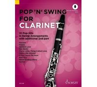 Pop 'n' Swing For Clarinet sheet music with online material 10 Pop-Hits in S