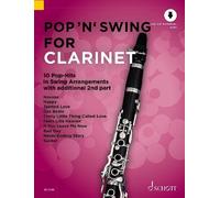 Pop 'n' Swing For Clarinet Vol. 1 1-2 clarinets (easy) with Online material 10 P