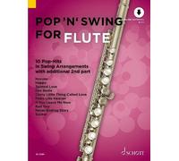 Pop 'n' Swing For Flute sheet music with online material 10 Pop-Hits in Swin