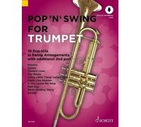 Pop 'n' Swing For Trumpet sheet music with online material 10 Pop-Hits in Sw