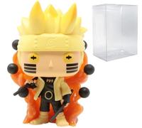 POP Naruto Shippuden - Naruto (Sixth Path Sage) Glow-in-The-Dark Specialty Series Funko Vinyl Figure (Bundled with Compatible Box Protector Case), Multicolor, 3.75 inches