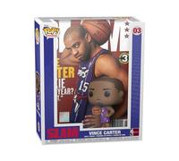POP! NBA Cover: SLAM - Vince Carter | Official Merch - Collectable Vinyl Figurine for Shelf Display - Birthday Gift Idea for Fans and Collectors