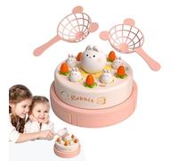 Pop Out and Catch Game, Rabbit Catch Toy for Kids with Music, Portable Interactive Activity for Carnival Beach Classroom Travel Boys Birthday Fun