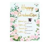 Pop Out Bouquet Graduation Congratulations Card Just WOW! Pop Up 3D Large Cards GWG002C