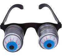 Pop Out Eye Glasses With Wobbly Eyes on Springs - Novelty Halloween Carnival Party Plastic Joke Horror Shock Toy Sunglasses - Gags and Practical Joke Toys