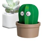 Pop Out Eyes Toy - Cactus Squeeze Figurine, Stress Relief Desktop Friend, Bulging Eye Visual Effect, Flexible Sensory Compression Action, Novelty Office Decoration Kit for Desk Tension Kit