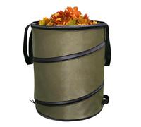 Pop џp Garden Trash Can - Leaf Waste Bag | Portable Oxford Cloth Trash Bin with Handles | Heavy Duty Folding Garbage Container for Lawn Garden Outdoor Camping (3 Sizes)