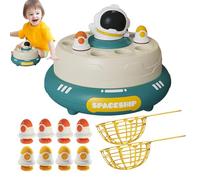 Pop-Pass-Catch Ball Game, Pinball Activity Table | Saucer Shaped Pinball - Activity Table Pinball Machine Pop-Pass-Catch Ball, Gift for Boys Girls