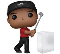 POP PGA Golf - Tiger Woods (Swing) Funko Vinyl Figure (Bundled with Compatible Box Protector Case), 3.75 inches