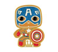 POP! Pin #37 Marvel Holiday - Gingerbread Captain America
