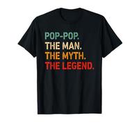 POP-POP The Man The Myth The Legend Shirt Funny Idea POP-POP T-Shirt
