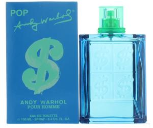 Pop Pour Uomo by Andy Warhol for Men EDT Cologne Spray 3.4 oz. New in Box