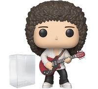 POP Queen - Brian May Funko Pop! Vinyl Figure (Bundled with Compatible Pop Box Protector Case) Multicolored 3.75 inches