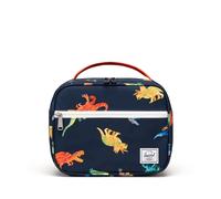 Pop Quiz Lunch Box Little Herschel, Watercolor Dinos Darkest Navy