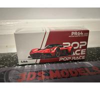 POP RACE ASTON MARTIN VALKYRIE - SUPERNOVA RED 1/64 COMBINE POSTAGE
