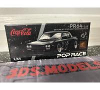 POP RACE NISSAN SKYLINE GTR HAKOSUKA COCA COLA BLACK 1/64 COMBINE POSTAGE