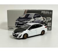 Pop Race Toyota GR Vios White 1:64 Scale PR640094