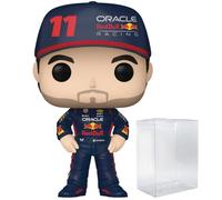 POP Racing: Formula One - Sergio Perez (Red Bull F1) Funko Vinyl Figure (Bundled with Compatible Box Protector Case), Multicolor, 3.75 inches