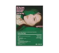 Pop Record Did You Know That There's A Tunnel Under Ocean Blvd Lana Del Poster Canvas Album REY Canvas Cover Limited Edition Posters Wall Art Print Aesthetic Living Room Decor 16x24inch(40x60cm)