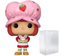 POP Retro Toys: Strawberry Shortcake - Strawberry Shortcake Funko Vinyl Figure (Bundled with Compatible Box Protector Case), Multicolored, 3.75 inches