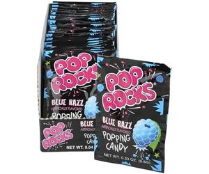 Pop Rocks Blue Razz Popping Candy 9.5 g