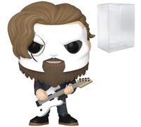 POP Rocks: Slipknot - Jim Root Funko Vinyl Figure (Bundled with Compatible Box Protector Case), Multicolored, 3.75 inches