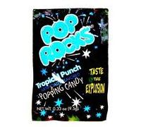2 Pack of New POP ROCKS Flavored Real Popping Candy Taste The Explosion Original Free USA (Tropical Punch)