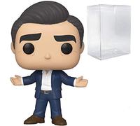 POP Schitt's Creek - Johnny Rose Funko Vinyl Figure (Bundled with Compatible Box Protector Case), Multicolored, 3.75 inches