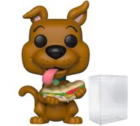 POP Scooby-Doo: Scooby Doo with Sandwich Funko Vinyl Figure (Bundled with Compatible Box Protector Case)