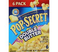 Pop Secret Double Butter Premium Popcorn 544g (6 x 90g) Bags