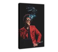 Pop Singer The Poster Weeknd Poster (3) Canvas Poster Wall Art Decor Print Picture Paintings for Living Room Bedroom Decoration Frame-style 12x18inch(30x45cm)