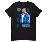 POP Smoke TEE Shirt (Meet The WOO) Limited Edition Black L