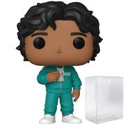 POP [Squid Game - Player 199: Ali Funko Vinyl Figure (Bundled with Compatible Box Protector Case), Multicolor, 3.75 inches