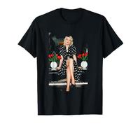 Pop Star Cyndi Lauper in Britain I Drove All Night Promo T-Shirt