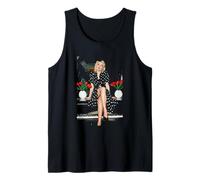Pop Star Cyndi Lauper in Britain I Drove All Night Promo Tank Top