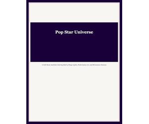 Pop Star Universe: A Y2K Music Aesthetic Coloring Book of Stage Lights, Performance Art, and Rhinestone Glamour