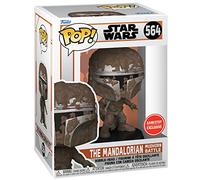 Pop! Star Wars 564 The Mandalorian Mudhorn Battle Exclusive