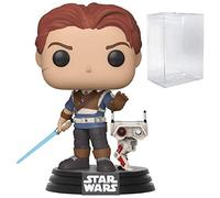 POP Star Wars: Jedi Fallen Order - Cal Kestis with BD-1 Funko Pop! Vinyl Figure (Bundled with Compatible Pop Box Protector Case) Multicolored 3.75 inches