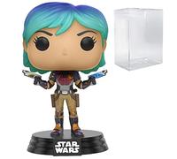 POP Star Wars: Rebels - Sabine Wren Funko Vinyl Figure (Bundled with Compatible Box Protector Case)
