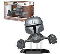 POP! Star Wars The Mandalorian in N-1 Starfighter #670 Vinyl Figure Funko Multi One Size