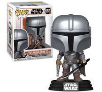 POP! Star Wars The Mandalorian with Darksaber #663 Vinyl Figure Funko Multi One Size