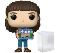POP [Stranger Things] - Eleven with Diorama [Season 4] Funko Pop! Vinyl Figure (Bundled with Compatible Pop Box Protector Case), Multicolor, 3.75 inches