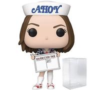 POP Stranger Things - Robin Buckley Scoops Ahoy Outfit Funko Pop! Vinyl Figure (Bundled with Compatible Pop Box Protector Case), Multicolored, 3.75 inches