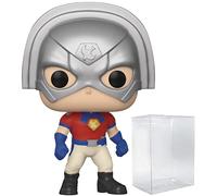 POP Suicide Squad - Peacemaker Funko Vinyl Figure (Bundled with Compatible Box Protector Case), Multicolored, 3.75 inches