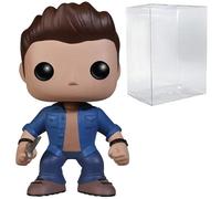 POP Supernatural - Dean Winchester Funko Pop! Vinyl Figure (Bundled with Compatible Pop Box Protector Case), Multicolored, 3.75 inches